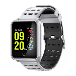 TF2 Smart Watch 1.3" Color Screen Blood Pressure Heart Rate Monitor Pedometer Bracelet IP68 Waterproof Sports Watch New